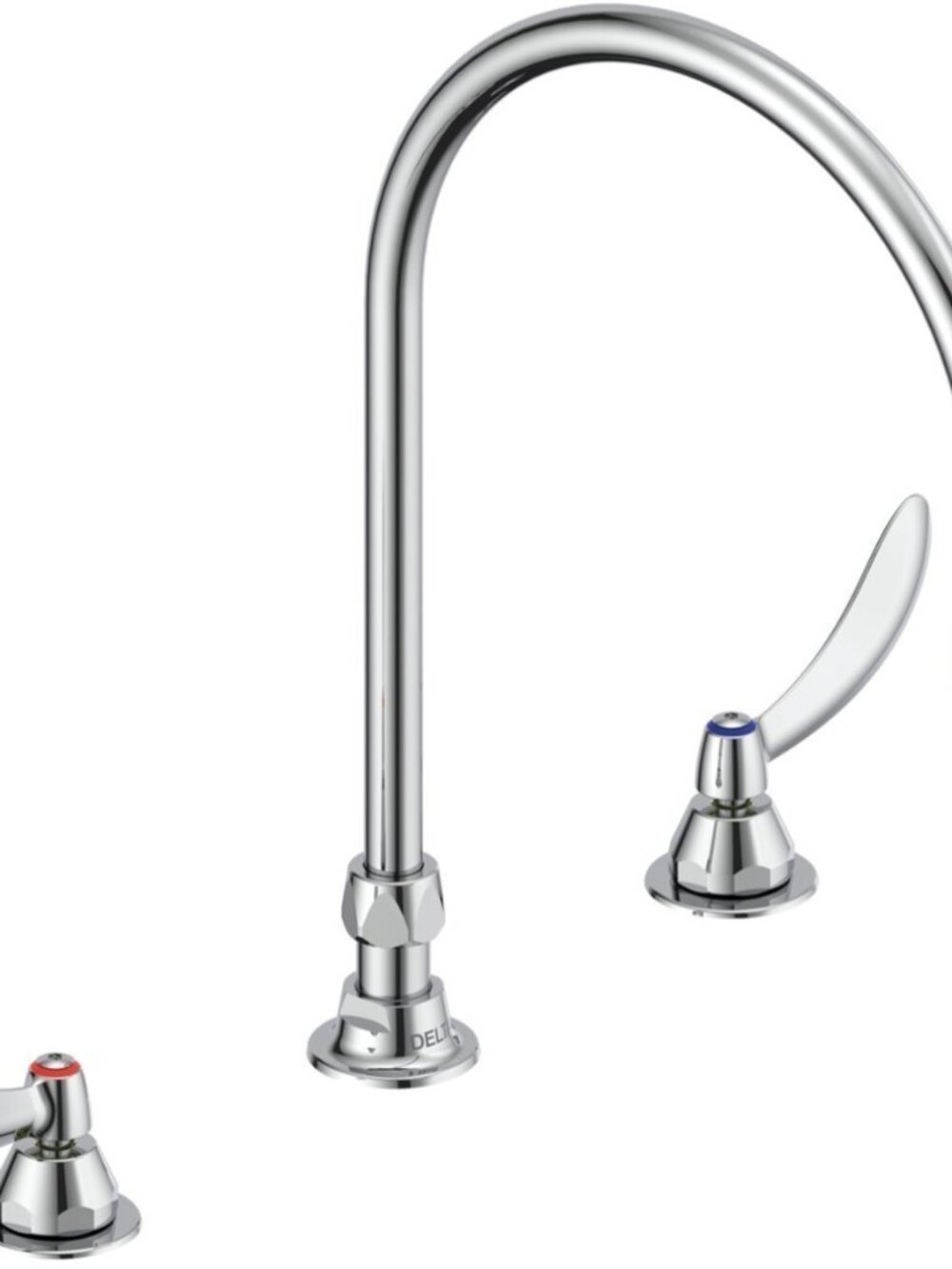 DELTA LAVATORY FAUCETS WGOOSENECK SPOUTS